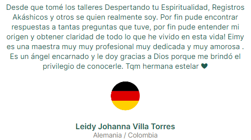 Testimonio - Leidy