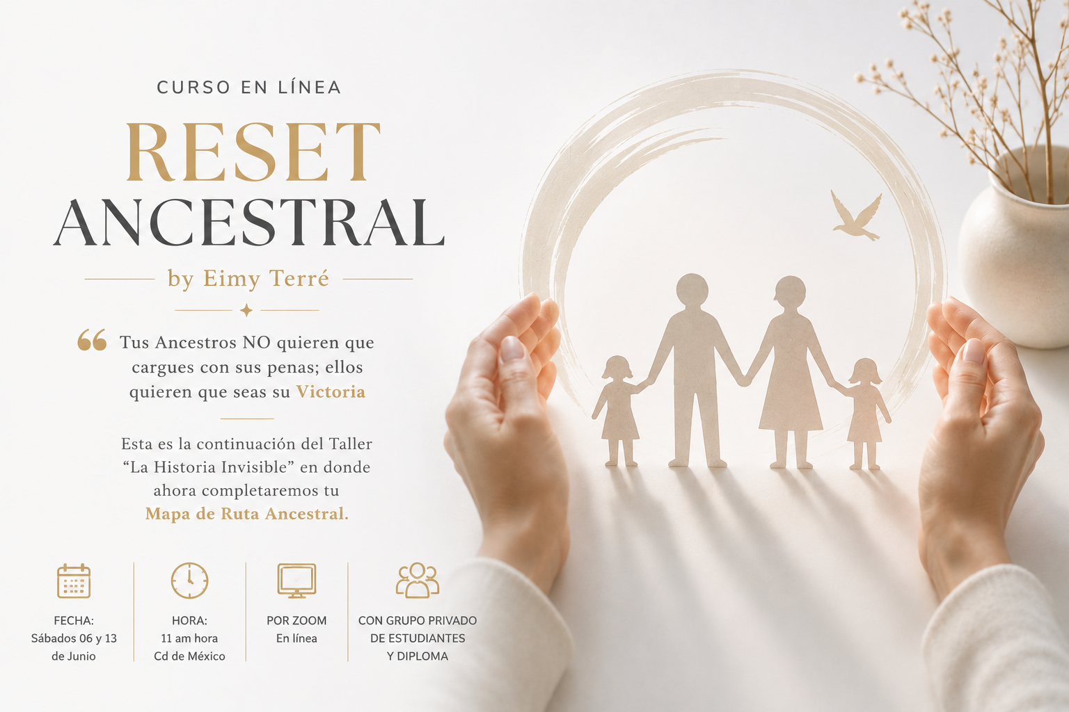 Curso Online: «La Herencia Invisible & Reset Ancestral«